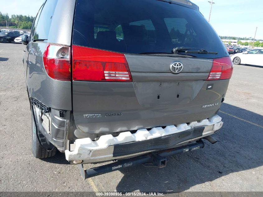 2005 Toyota Sienna Le VIN: 5TDZA23C85S360532 Lot: 39398935