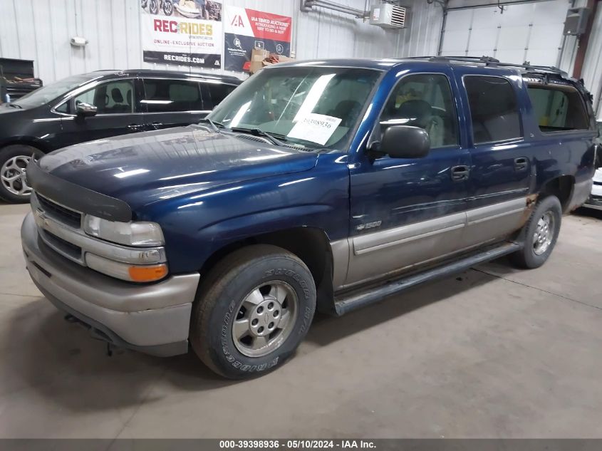 2000 Chevrolet Suburban 1500 Ls VIN: 3GNFK16TXYG145315 Lot: 39398936