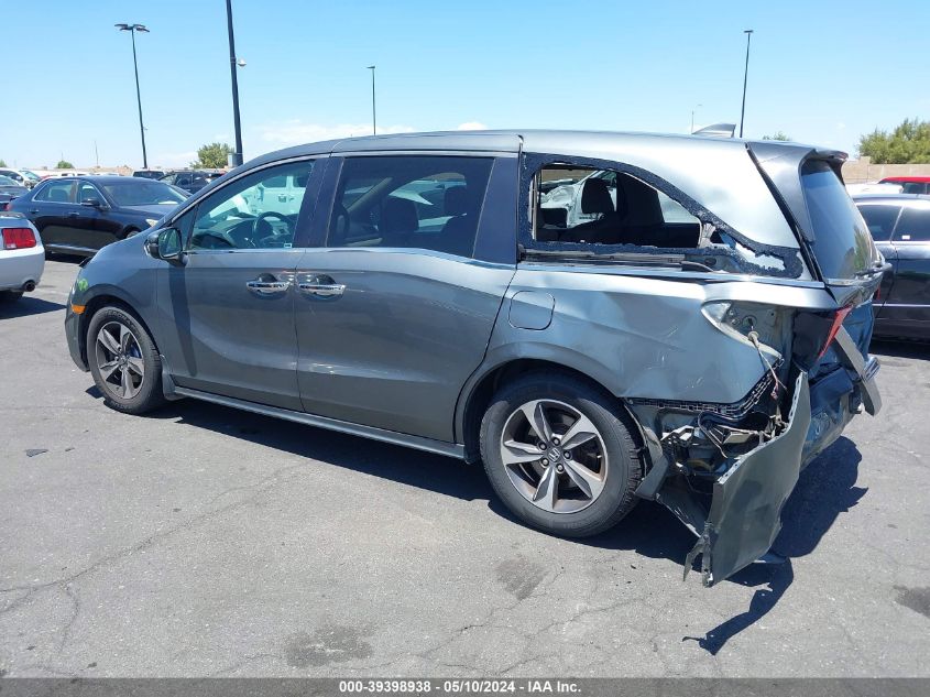 2018 Honda Odyssey Touring VIN: 5FNRL6H82JB037453 Lot: 39398938