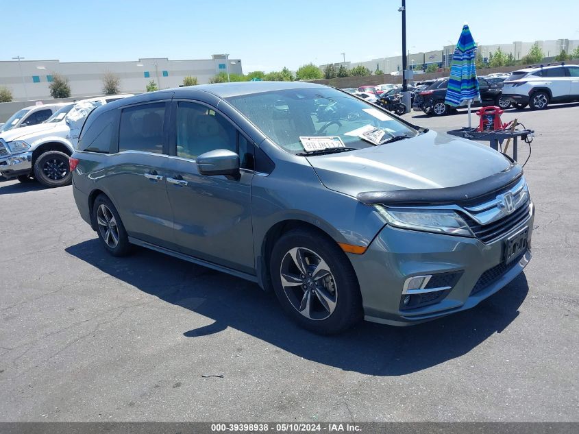 2018 Honda Odyssey Touring VIN: 5FNRL6H82JB037453 Lot: 39398938