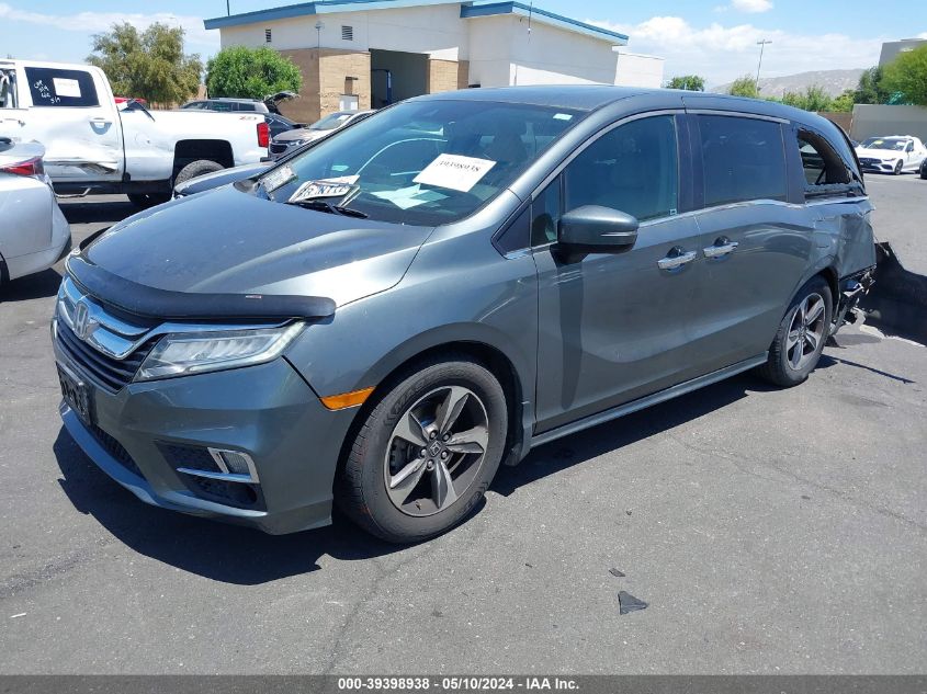 2018 Honda Odyssey Touring VIN: 5FNRL6H82JB037453 Lot: 39398938