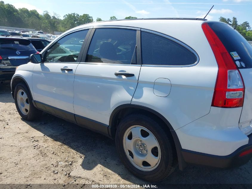 2009 Honda Cr-V Lx VIN: 5J6RE38319L008512 Lot: 39398939