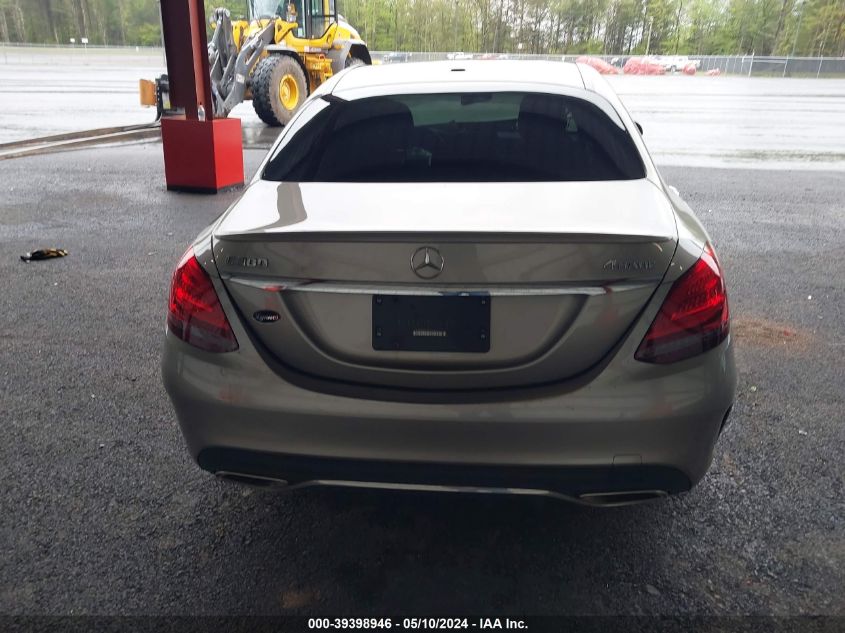 2020 Mercedes-Benz C 300 4Matic VIN: W1KWF8EBXLR574127 Lot: 39398946