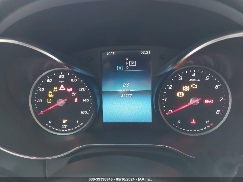 2020 Mercedes-Benz C 300 4Matic VIN: W1KWF8EBXLR574127 Lot: 39398946