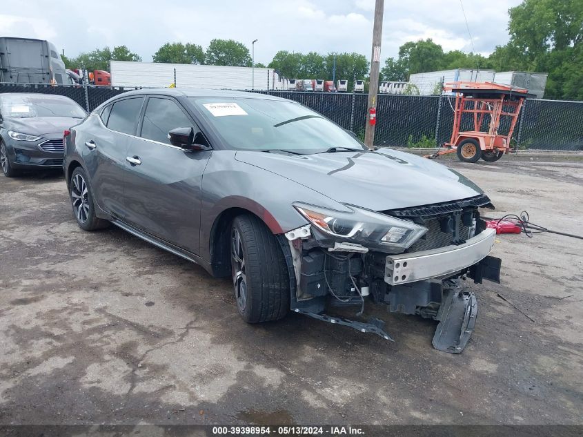 2016 Nissan Maxima 3.5 Sv VIN: 1N4AA6AP3GC448604 Lot: 39398954