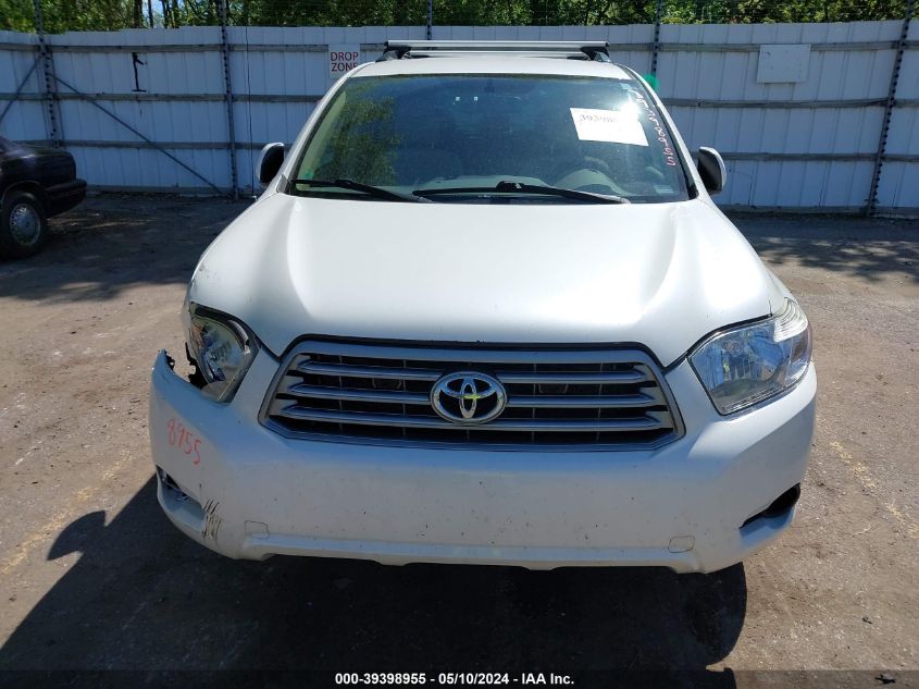 2008 Toyota Highlander VIN: JTEDS41A182015242 Lot: 39398955