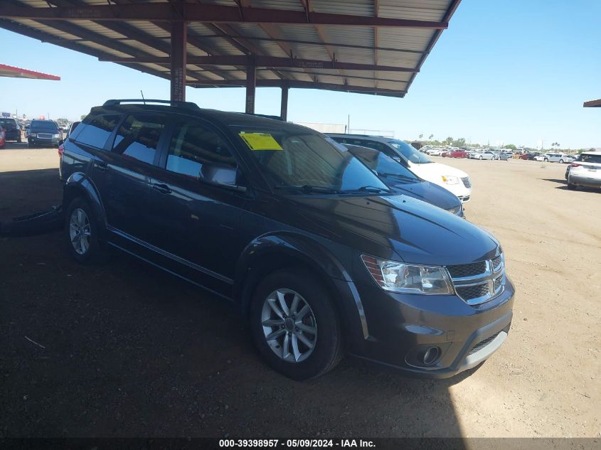 2016 Dodge Journey Sxt VIN: 3C4PDCBGXGT202811 Lot: 39398957