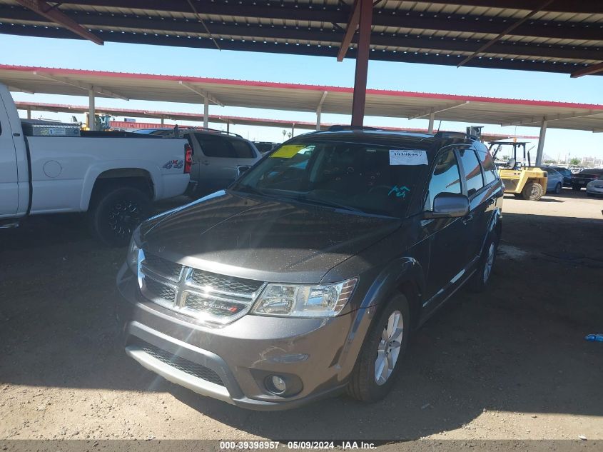 2016 Dodge Journey Sxt VIN: 3C4PDCBGXGT202811 Lot: 39398957