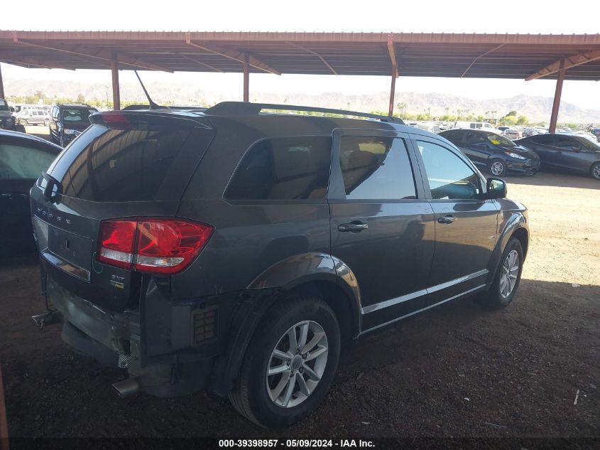 2016 Dodge Journey Sxt VIN: 3C4PDCBGXGT202811 Lot: 39398957