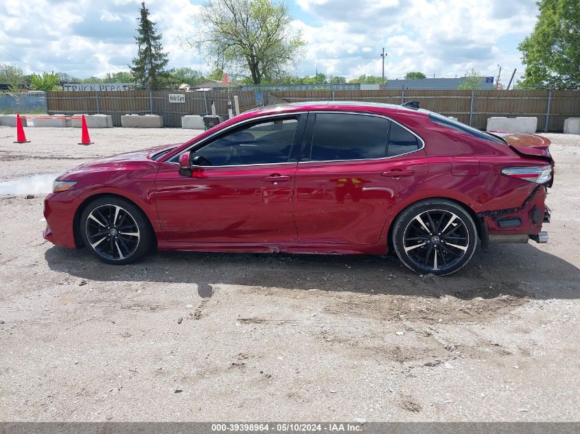 2018 Toyota Camry Xse V6 VIN: 4T1BZ1HK1JU500362 Lot: 39398964