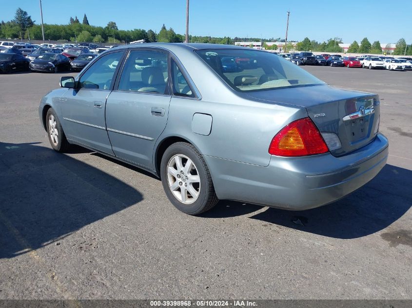 2002 Toyota Avalon Xls VIN: 4T1BF28B62U221716 Lot: 39398968