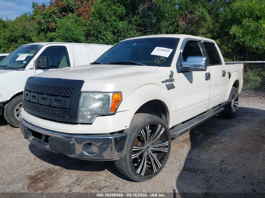 2009 Ford F-150 Lariat VIN: 1FTPW14V89FA68386 Lot: 39398969