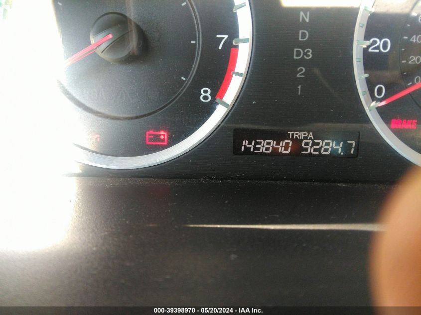 2010 Honda Accord 2.4 Ex-L VIN: 1HGCP2F86AA138933 Lot: 39398970