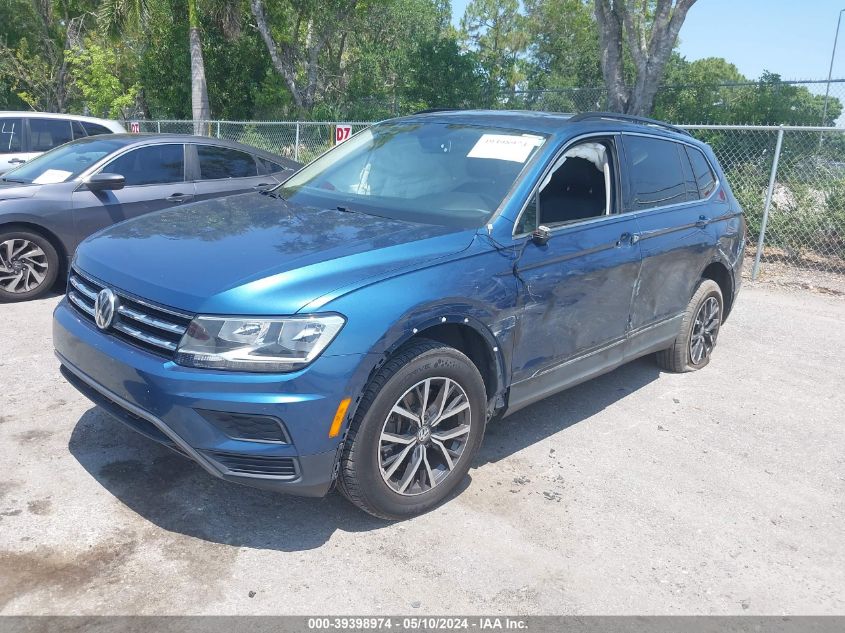 2020 Volkswagen Tiguan 2.0T Se/2.0T Se R-Line Black/2.0T Sel VIN: 3VV3B7AX8LM115167 Lot: 39398974