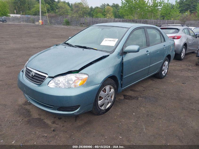 2006 Toyota Corolla Le VIN: 2T1BR32E86C605309 Lot: 39398990