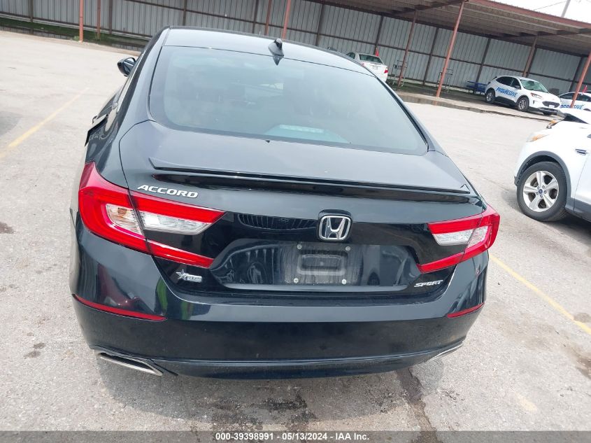 2021 Honda Accord Sport VIN: 1HGCV1F34MA074044 Lot: 39398991