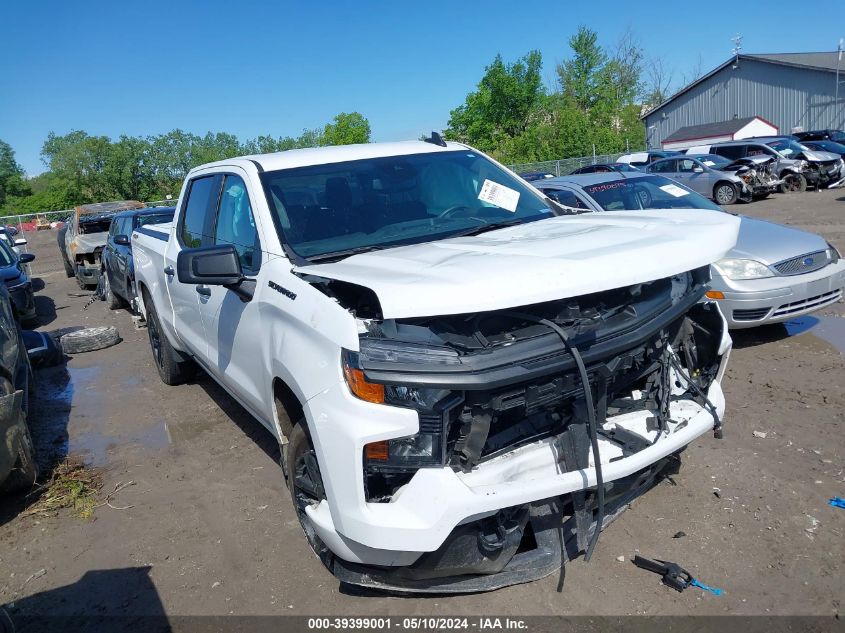 2022 Chevrolet Silverado 1500 4Wd Standard Bed Custom VIN: 3GCPDBEK5NG606793 Lot: 39399001