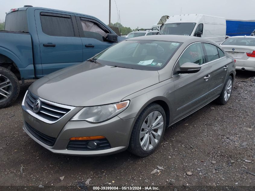 2010 Volkswagen Cc Sport VIN: WVWNP7AN6AE532989 Lot: 39399004