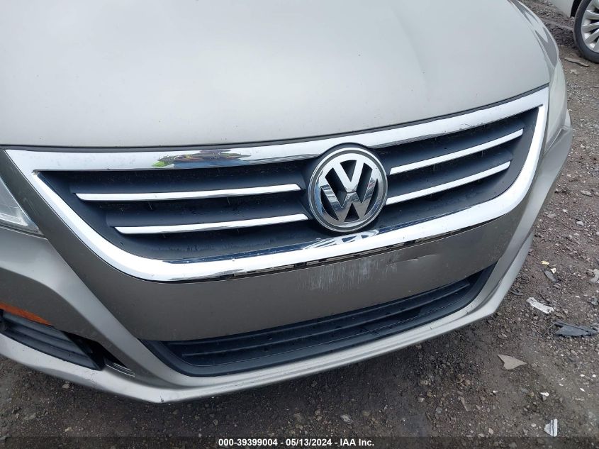 2010 Volkswagen Cc Sport VIN: WVWNP7AN6AE532989 Lot: 39399004