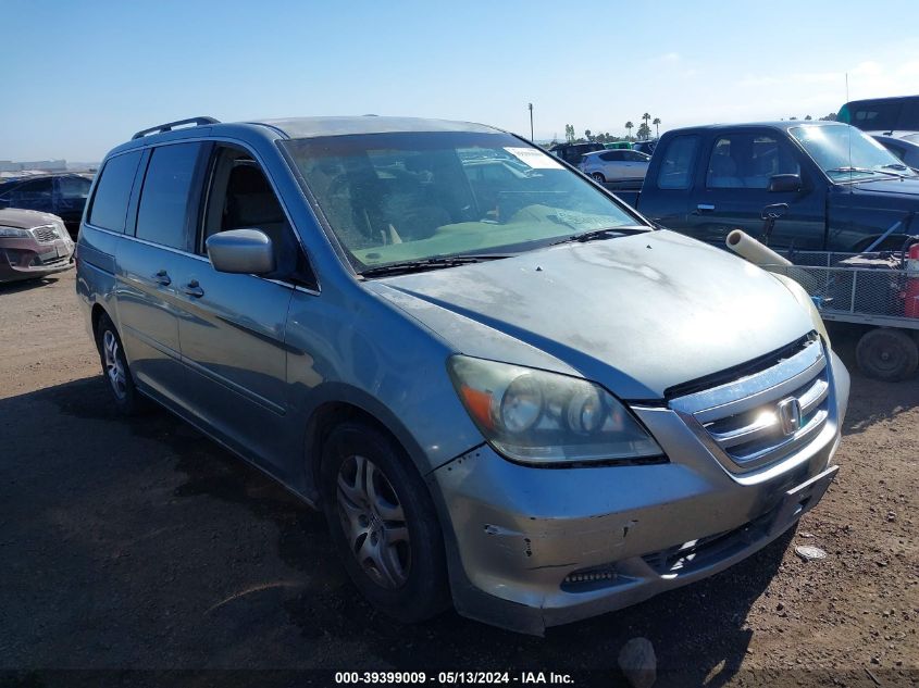 2005 Honda Odyssey Ex VIN: 5FNRL38415B112693 Lot: 39399009