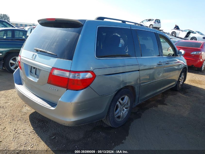 2005 Honda Odyssey Ex VIN: 5FNRL38415B112693 Lot: 39399009