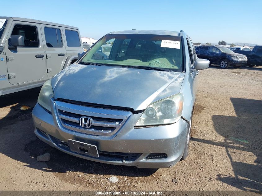 2005 Honda Odyssey Ex VIN: 5FNRL38415B112693 Lot: 39399009