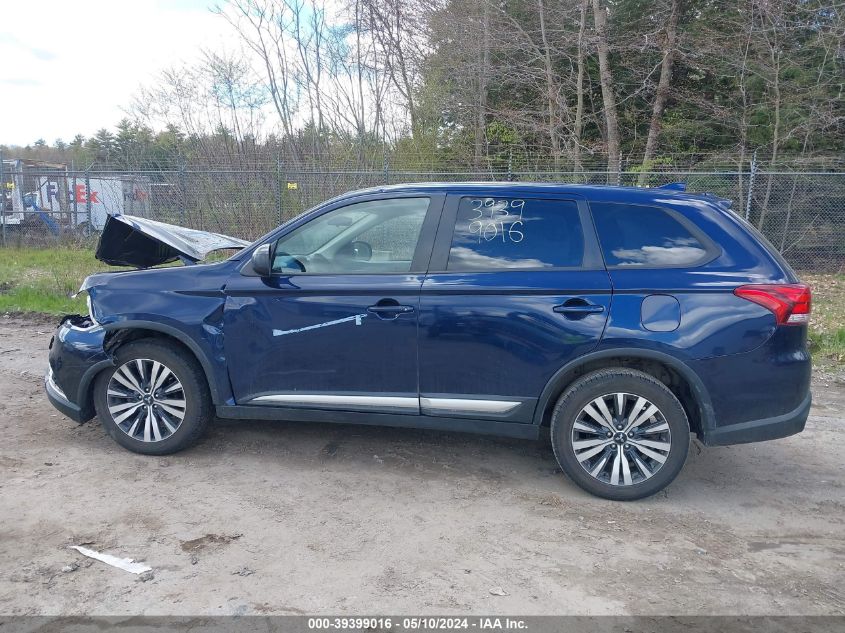 2019 Mitsubishi Outlander Es VIN: JA4AZ3A31KZ034753 Lot: 39399016