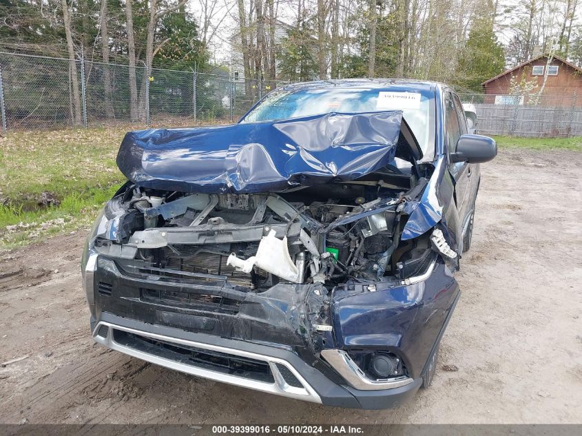 2019 Mitsubishi Outlander Es VIN: JA4AZ3A31KZ034753 Lot: 39399016