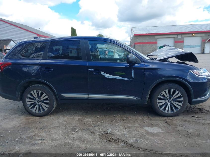 2019 Mitsubishi Outlander Es VIN: JA4AZ3A31KZ034753 Lot: 39399016