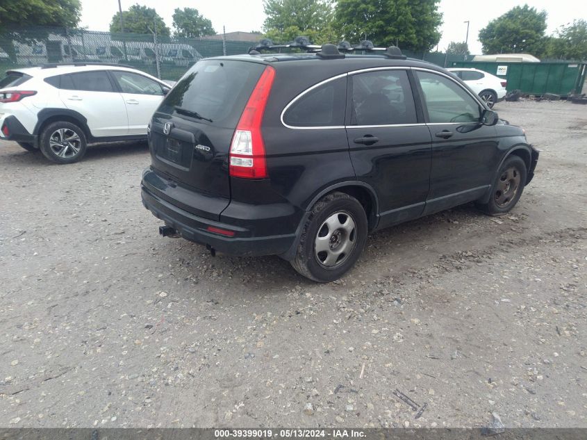 2011 Honda Cr-V Lx VIN: 5J6RE4H37BL053899 Lot: 39399019