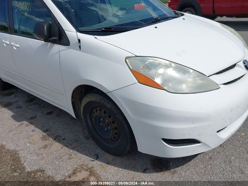 2008 Toyota Sienna Le VIN: 5TDZK23C68S212655 Lot: 39399021