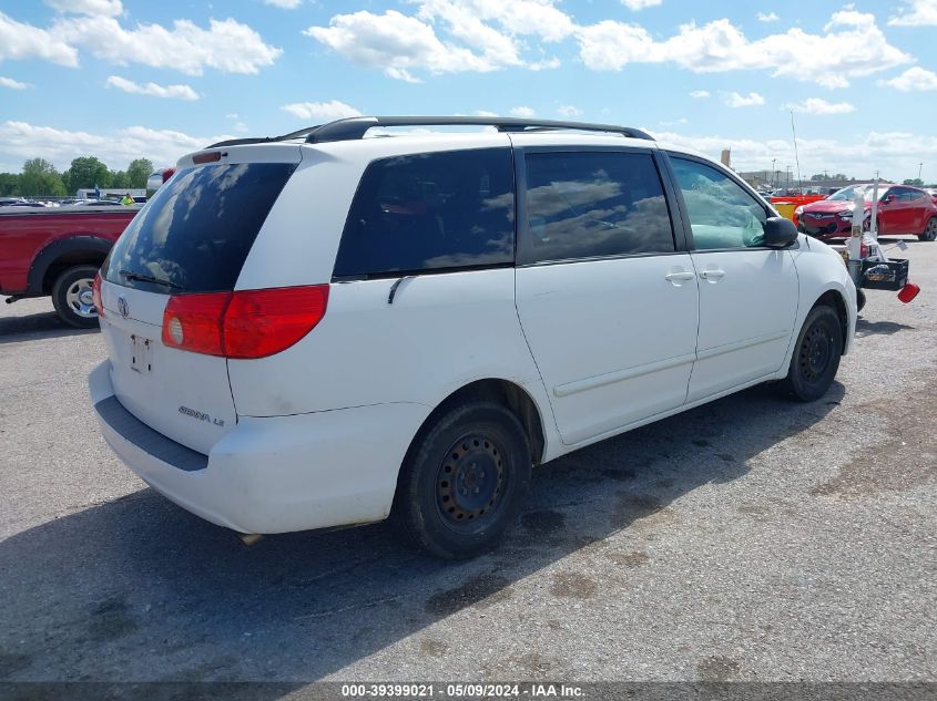 2008 Toyota Sienna Le VIN: 5TDZK23C68S212655 Lot: 39399021