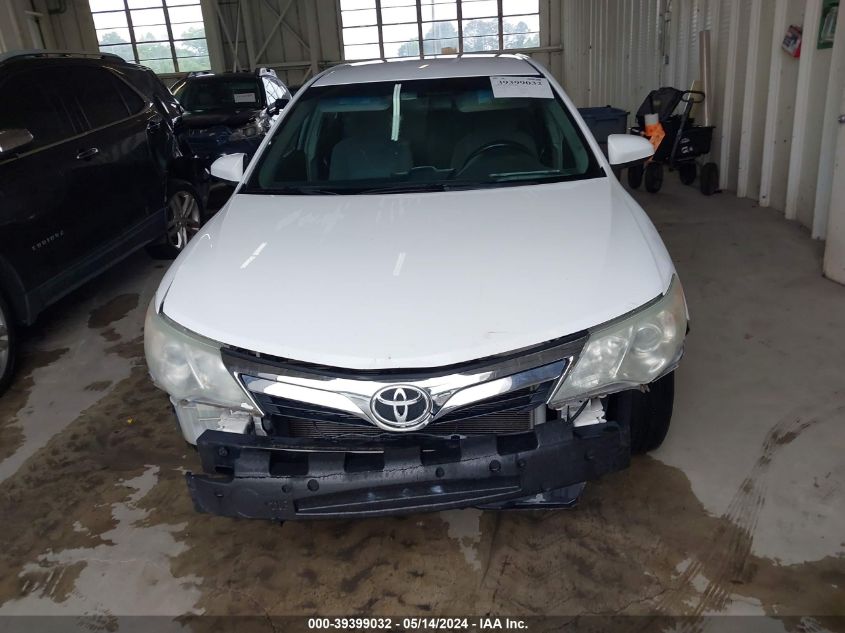 2012 Toyota Camry Le VIN: 4T1BF1FK4CU548579 Lot: 39399032