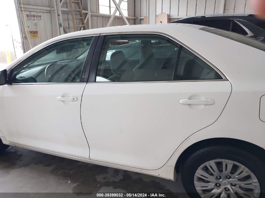 2012 Toyota Camry Le VIN: 4T1BF1FK4CU548579 Lot: 39399032