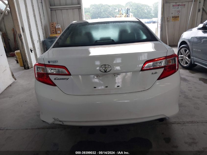2012 Toyota Camry Le VIN: 4T1BF1FK4CU548579 Lot: 39399032
