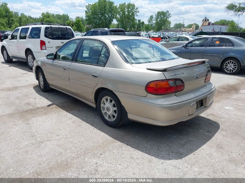 1999 Chevrolet Malibu Ls VIN: 1G1NE52M6X6184770 Lot: 39399034