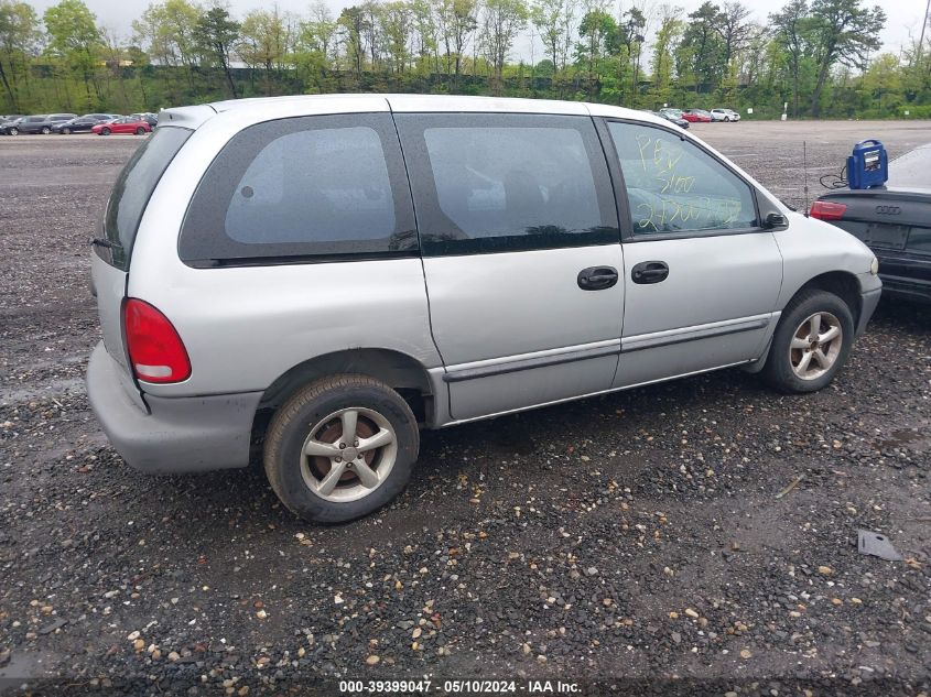 2000 Dodge Caravan VIN: 2B4FP25BXYR536321 Lot: 39399047