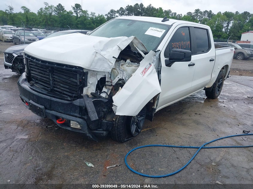 2021 CHEVROLET SILVERADO 1500 5.3L V-8 DI, VVT, 35(VIN: 1GCPYFED4MZ439127