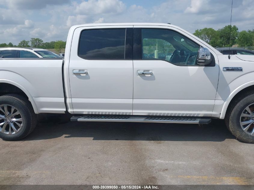 2017 Ford F-150 Lariat VIN: 1FTFW1EF9HKE08220 Lot: 39399050