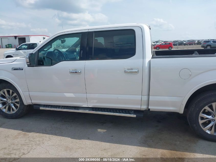 2017 Ford F-150 Lariat VIN: 1FTFW1EF9HKE08220 Lot: 39399050