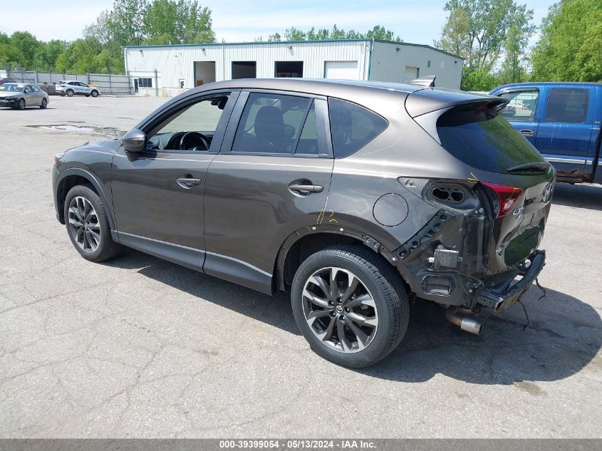 2016 Mazda Cx-5 Grand Touring VIN: JM3KE4DY0G0843988 Lot: 39399054