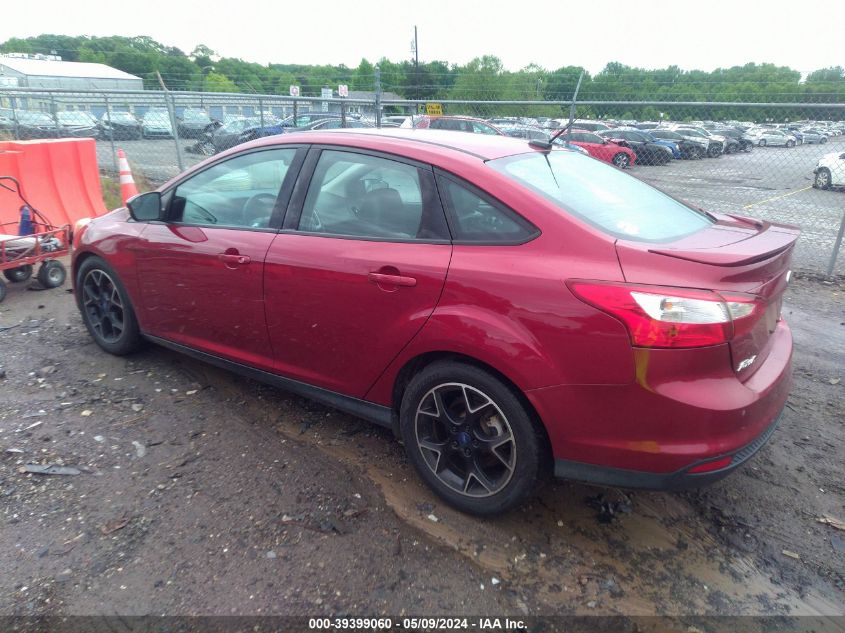 2014 Ford Focus Se VIN: 1FADP3F22EL216015 Lot: 39399060