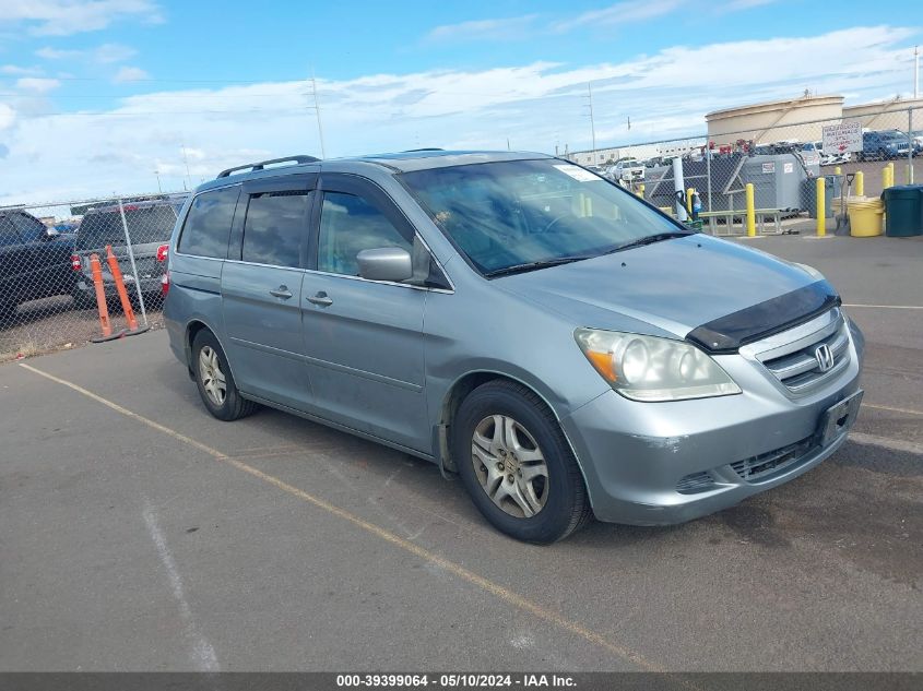 2007 Honda Odyssey Ex-L VIN: 5FNRL38787B067331 Lot: 39399064