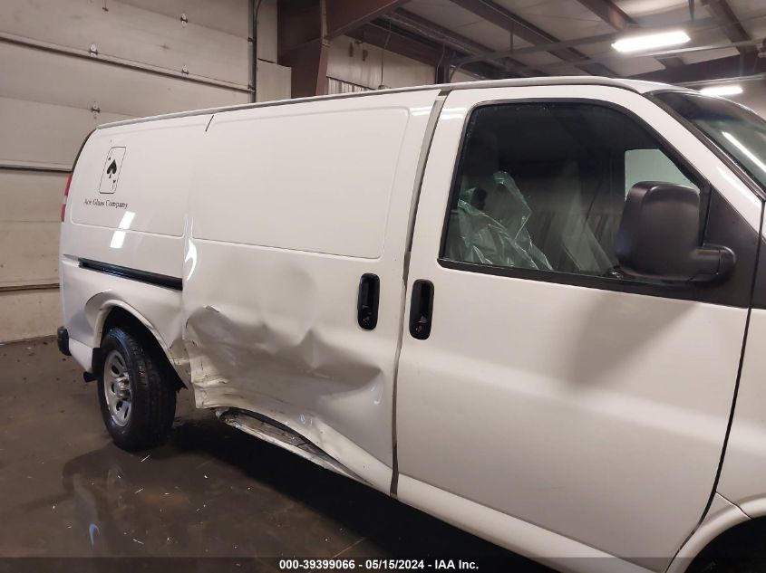 2013 Chevrolet Express 1500 Work Van VIN: 1GCSGAFX2D1127685 Lot: 39399066