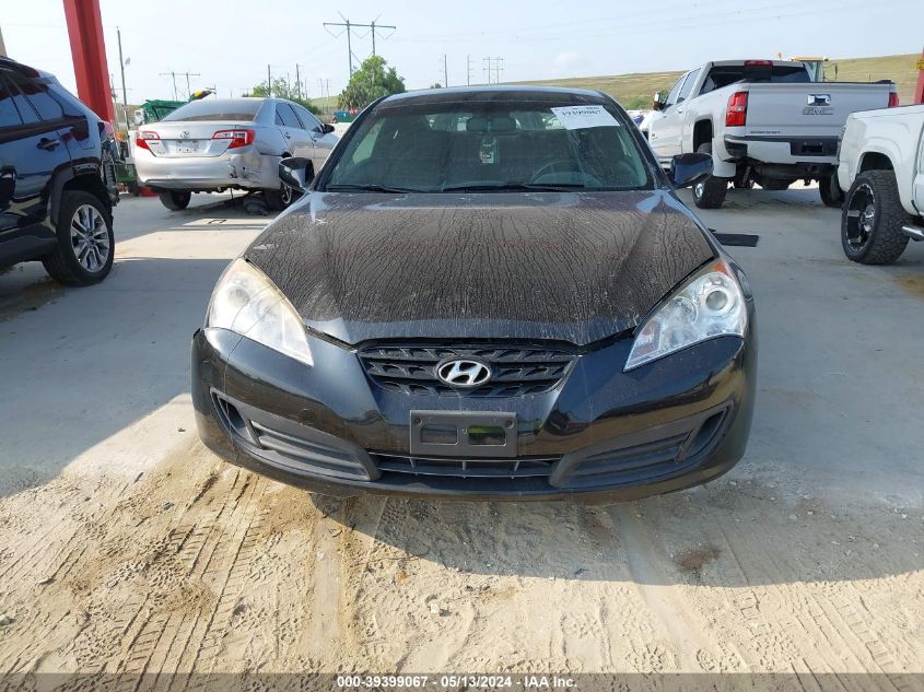 2010 Hyundai Genesis 2.0T VIN: KMHHT6KD4AU008251 Lot: 39399067