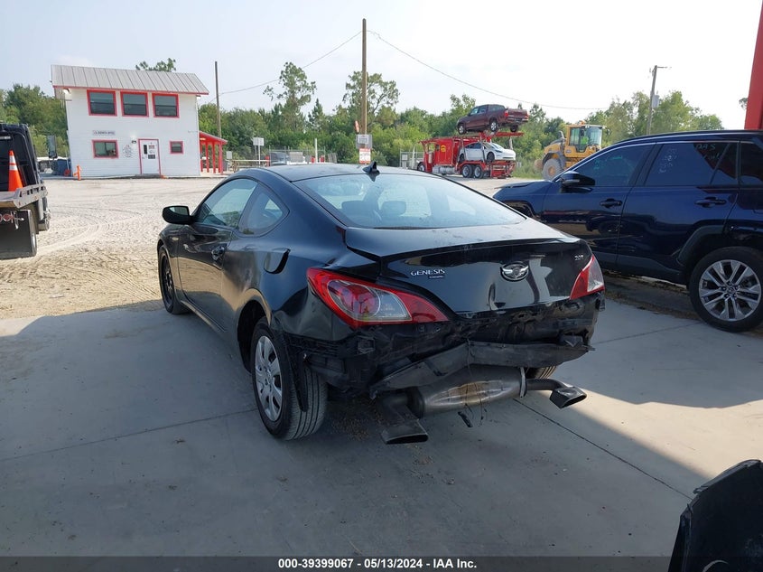 2010 Hyundai Genesis 2.0T VIN: KMHHT6KD4AU008251 Lot: 39399067