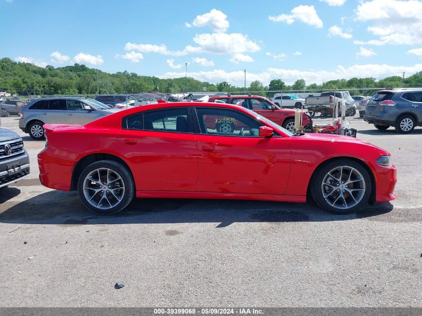 2022 Dodge Charger Gt Rwd VIN: 2C3CDXHG9NH197138 Lot: 39399068