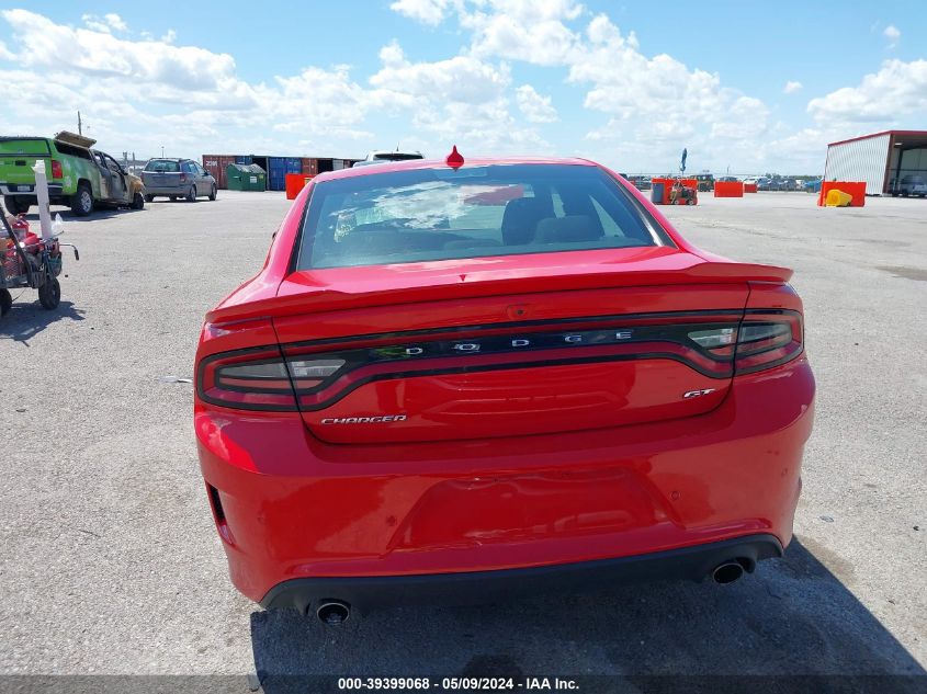 2022 Dodge Charger Gt Rwd VIN: 2C3CDXHG9NH197138 Lot: 39399068