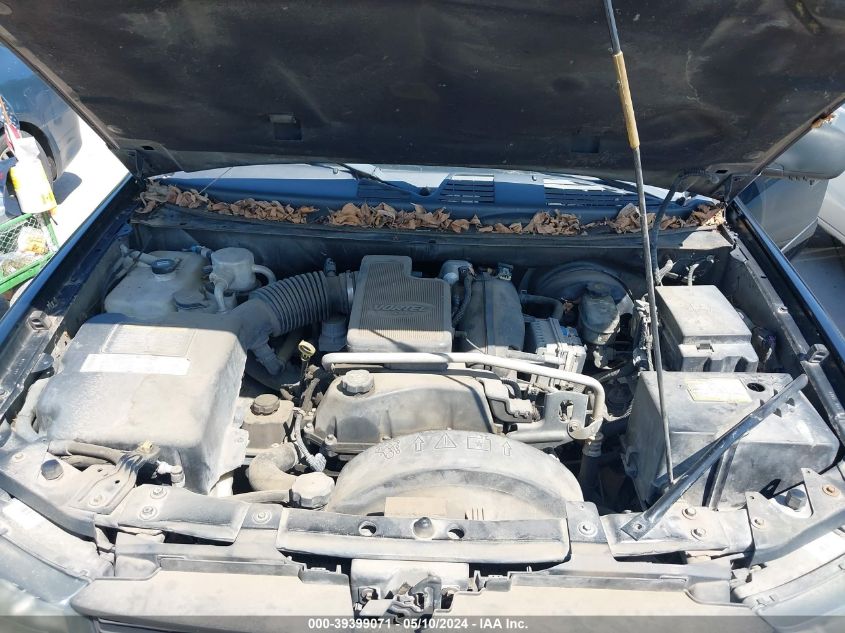 2004 Chevrolet Trailblazer Lt VIN: 1GNDS13S942265287 Lot: 39399071