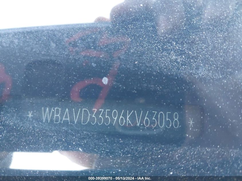 2006 BMW 330 Xi VIN: WBAVD33596KV63058 Lot: 39399070